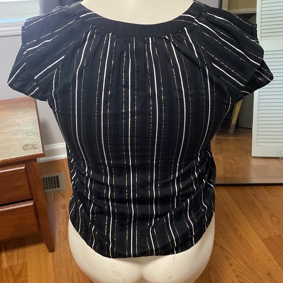 Ann Taylor Stripped Top - Picture 2 of 7